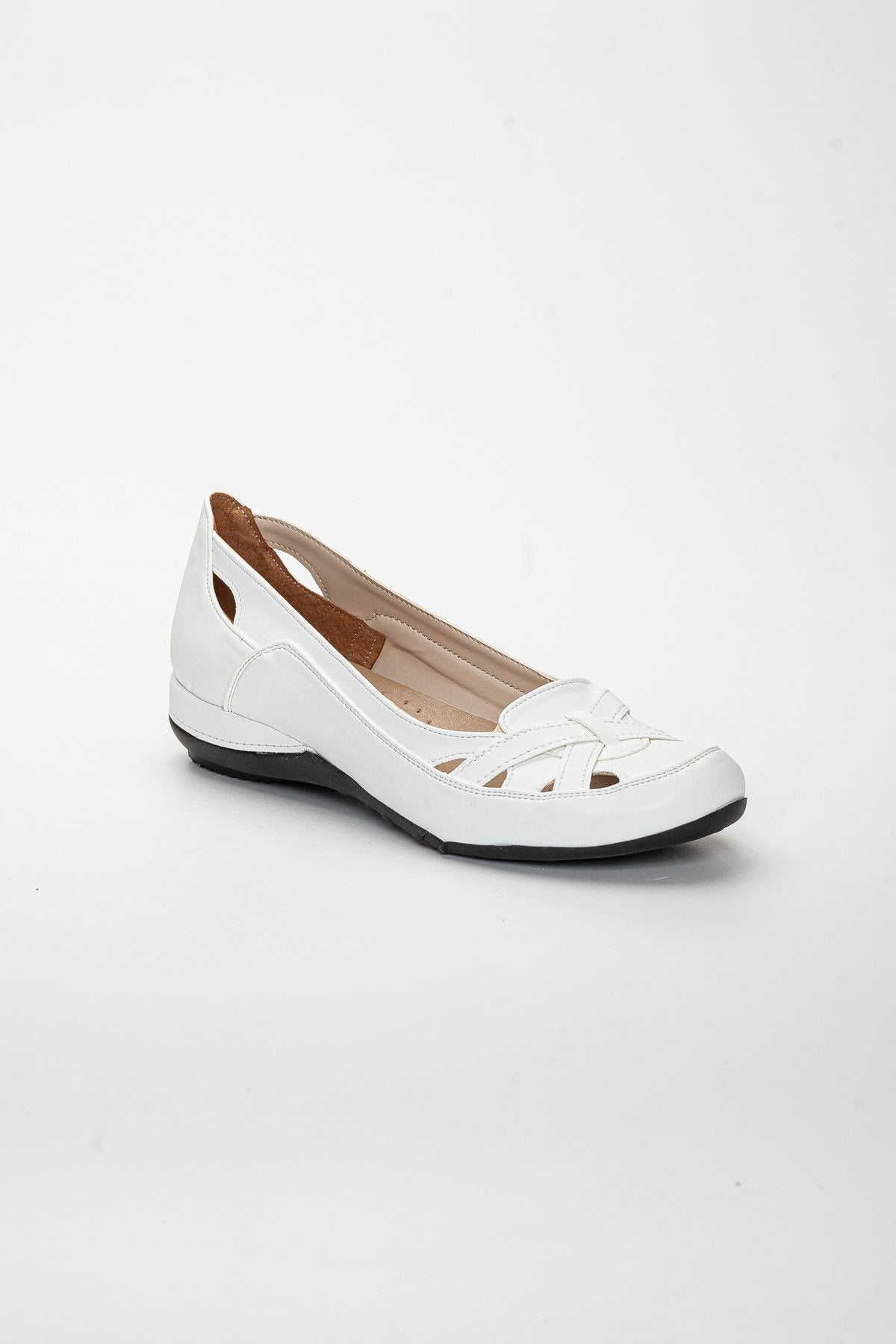 Women Ballerina Casual Stylish White Shoes