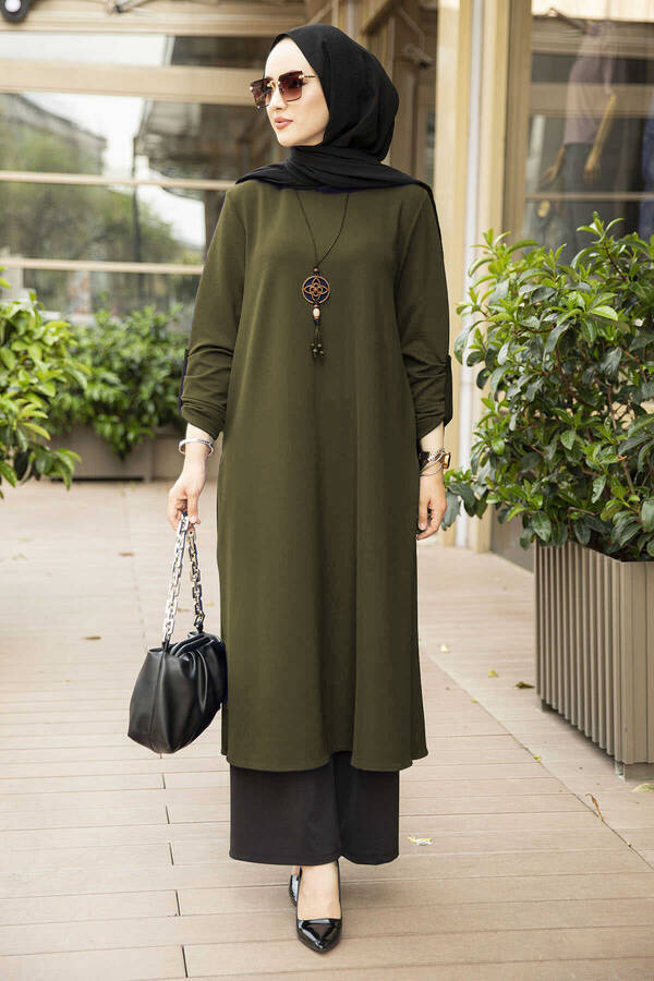 Legra Orma's Olive Suit