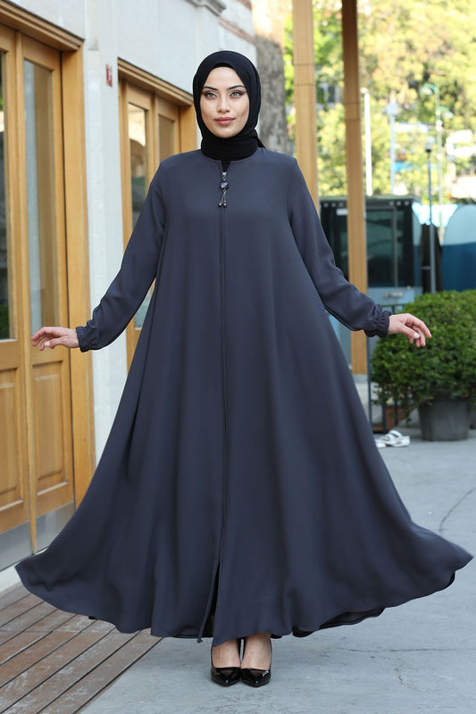 Legra Orma's Mevlana Gray Abaya