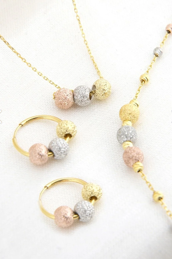 Woman's Three Color Dorica Top Model 925 Silver