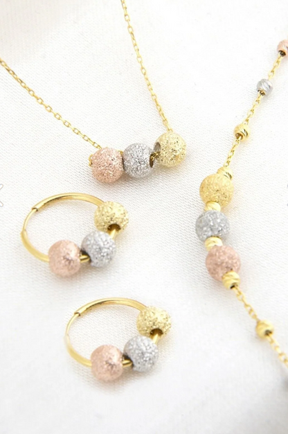 Woman's Three Color Dorica Top Model 925 Silver