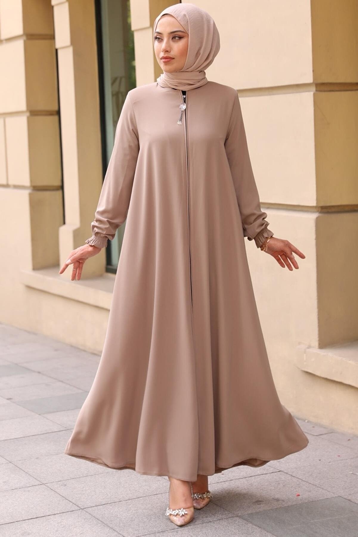 Legra Orma's Mevlana Beige Abaya