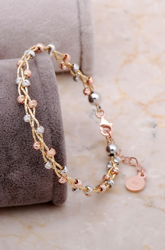 Dorissa Gold Gilded Silver Bracelet 925 Silver