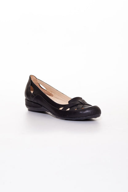 Women Ballerina Casual Stylish Black Shoes