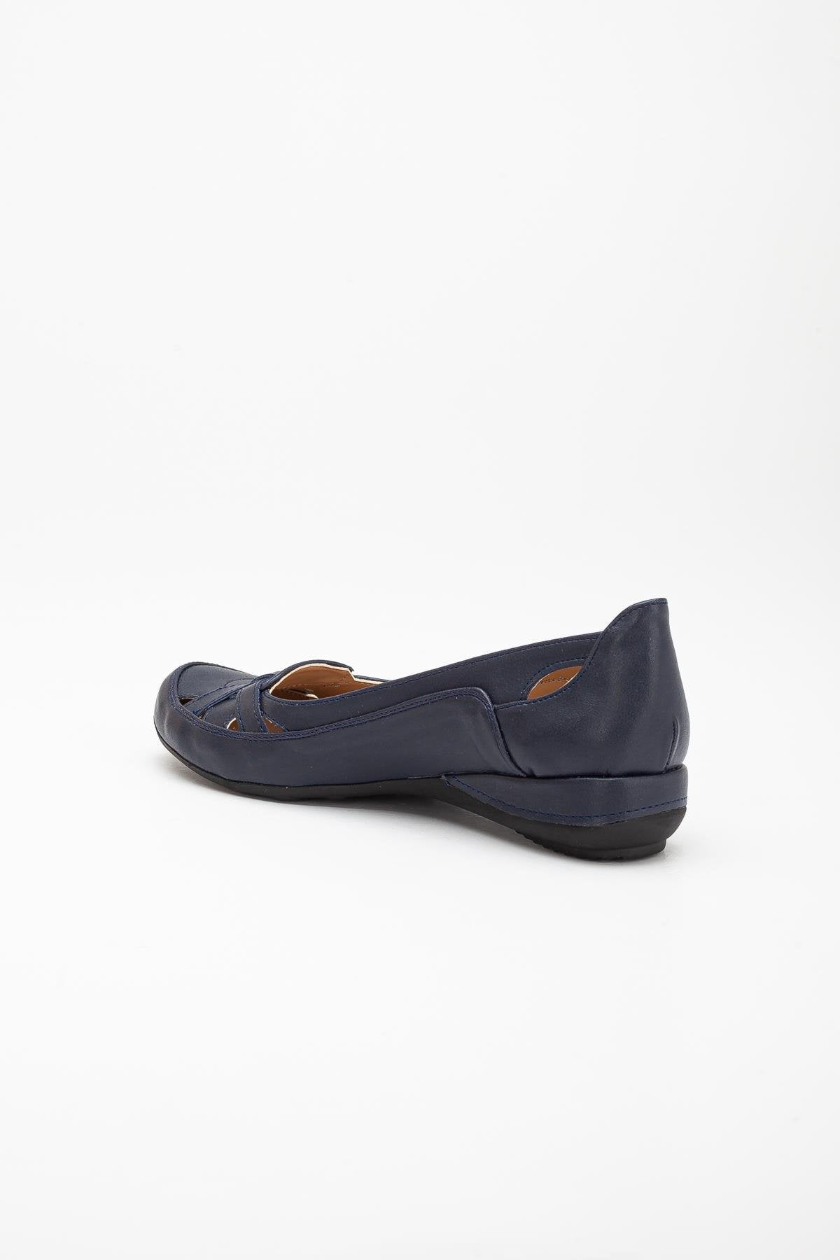 Women Ballerina Casual Stylish Navy Blue Shoes