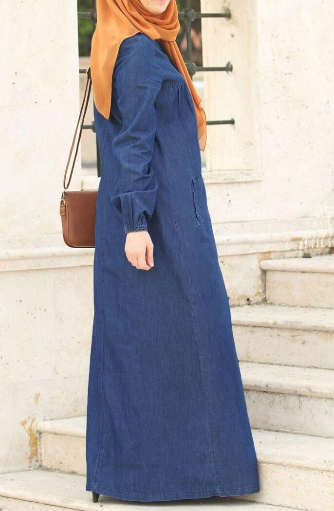 Navy Jeans Dress