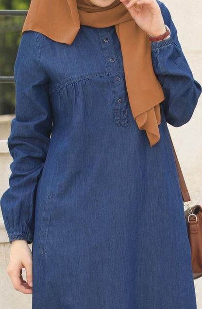 Navy Jeans Dress